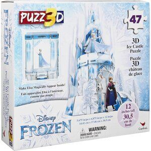 Disney Frozen 3D Ice Castle Puzzle 47-Piece Light-Up Model